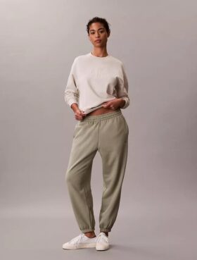 Pantalones de chándal de felpa con Monogram Pantalones de chándal de felpa con Monogram
