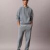 Pantalones de chándal de felpa con Monogram Pantalones de chándal de felpa con Monogram