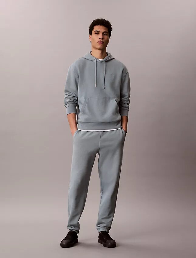 Pantalones de chándal de felpa con Monogram Pantalones de chándal de felpa con Monogram