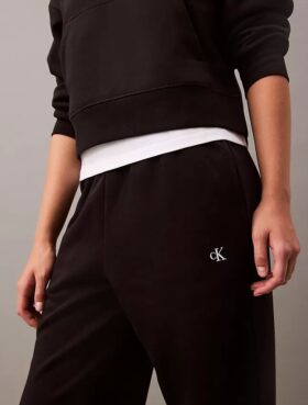 Pantalones de chándal de felpa con Monogram Pantalones de chándal de felpa con Monogram
