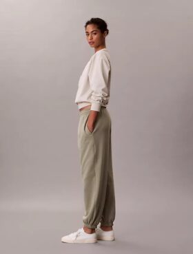 Pantalones de chándal de felpa con Monogram Pantalones de chándal de felpa con Monogram