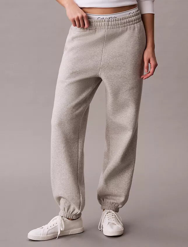 Pantalones de chándal de felpa con Monogram Pantalones de chándal de felpa con Monogram