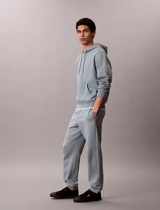 Pantalones de chándal de felpa con Monogram Pantalones de chándal de felpa con Monogram