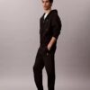 Pantalones de chándal de felpa con Monogram Pantalones de chándal de felpa con Monogram