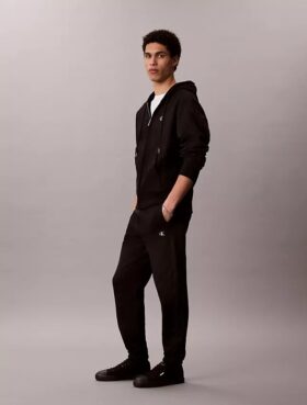 Pantalones de chándal de felpa con Monogram
