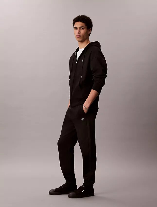 Pantalones de chándal de felpa con Monogram Pantalones de chándal de felpa con Monogram