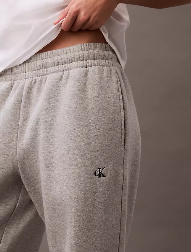 Pantalones de chándal de felpa con Monogram Pantalones de chándal de felpa con Monogram