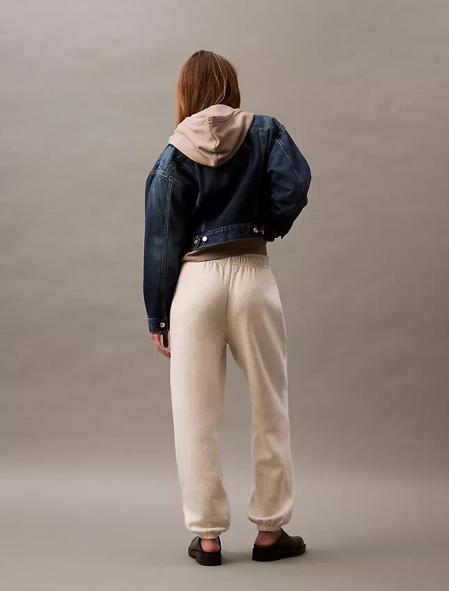 Pantalones de chándal de felpa con Monogram Pantalones de chándal de felpa con Monogram
