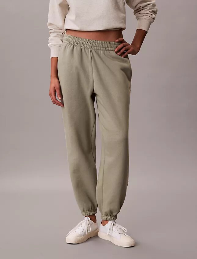 Pantalones de chándal de felpa con Monogram Pantalones de chándal de felpa con Monogram