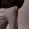 Pantalones de chándal de felpa con Monogram Pantalones de chándal de felpa con Monogram