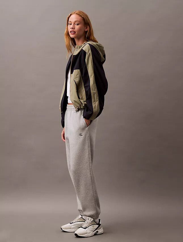Pantalones de chándal de felpa con Monogram Pantalones de chándal de felpa con Monogram