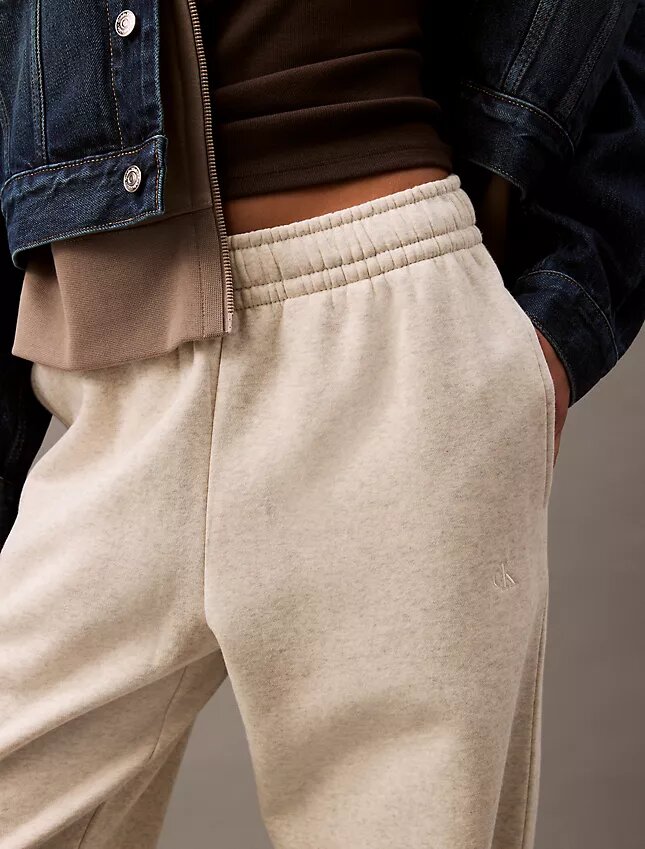 Pantalones de chándal de felpa con Monogram Pantalones de chándal de felpa con Monogram