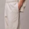 Pantalones de chándal de felpa con Monogram Pantalones de chándal de felpa con Monogram