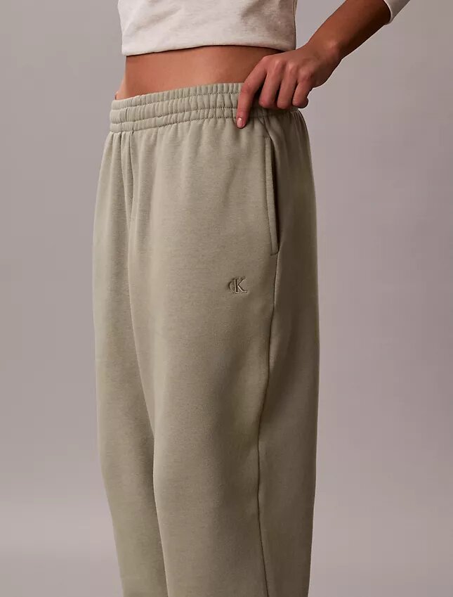 Pantalones de chándal de felpa con Monogram Pantalones de chándal de felpa con Monogram