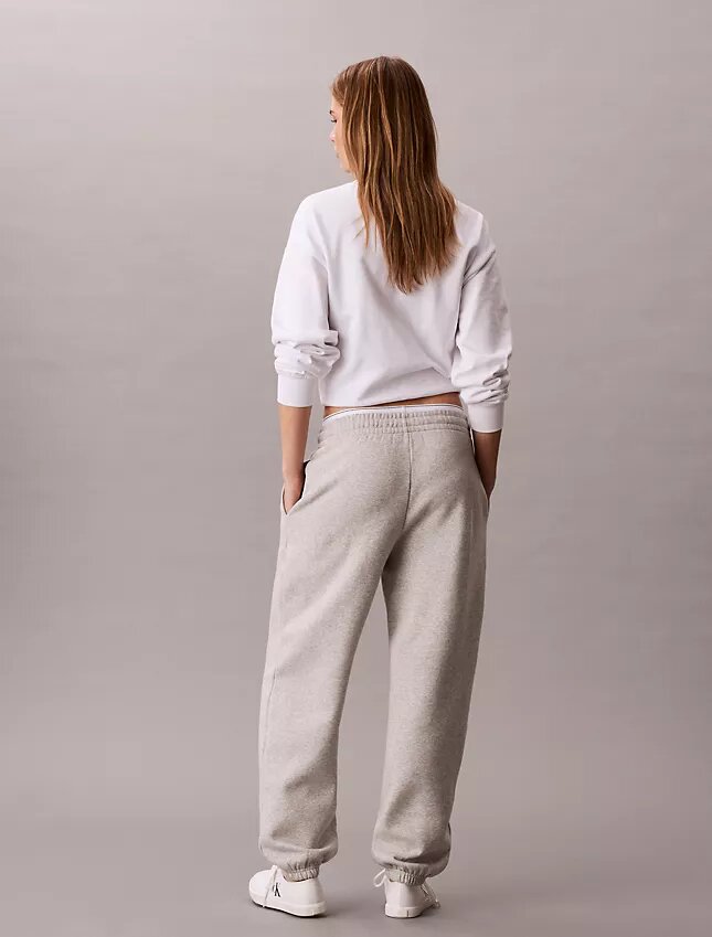 Pantalones de chándal de felpa con Monogram Pantalones de chándal de felpa con Monogram