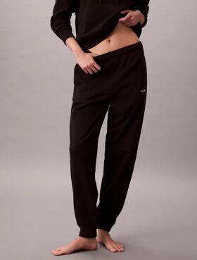 Pantalones de chándal de felpa de mezcla de algodón