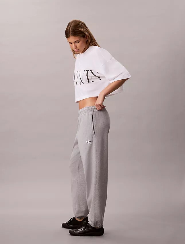 Pantalones de chándal de felpa francesa Monólogo Pantalones de chándal de felpa francesa Monólogo