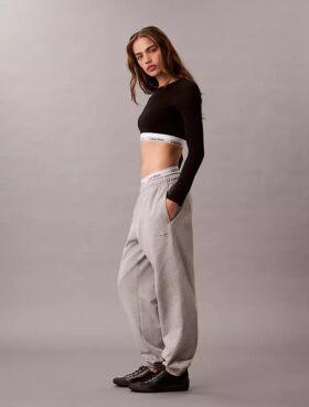 Pantalones de chándal de felpa francesa Monologo