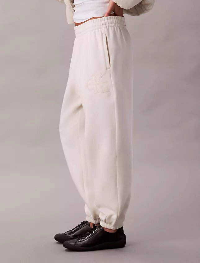 Pantalones de chándal de felpa y terciopelo Monologo Pantalones de chándal de felpa y terciopelo Monologo