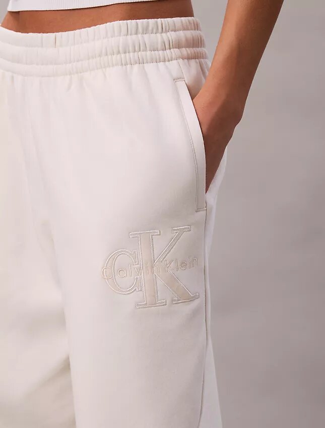 Pantalones de chándal de felpa y terciopelo Monologo Pantalones de chándal de felpa y terciopelo Monologo