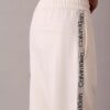 Pantalones de corte recto con cinta con el logotipo Pantalones de corte recto con cinta con el logotipo