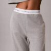 Pantalones de dormir de jersey de algodón con logotipo