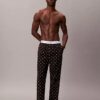 Pantalones de dormir de popelín de algodón Pantalones de dormir de popelín de algodón