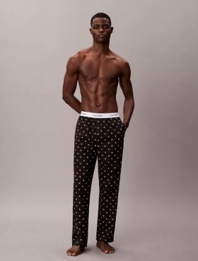 Pantalones de dormir de popelín de algodón
