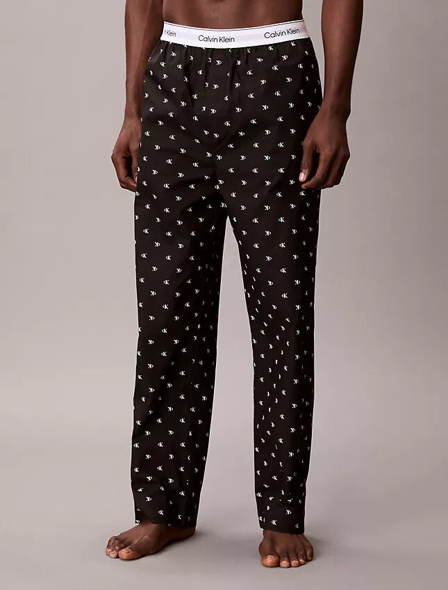 Pantalones de dormir de popelín de algodón Pantalones de dormir de popelín de algodón