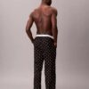 Pantalones de dormir de popelín de algodón Pantalones de dormir de popelín de algodón