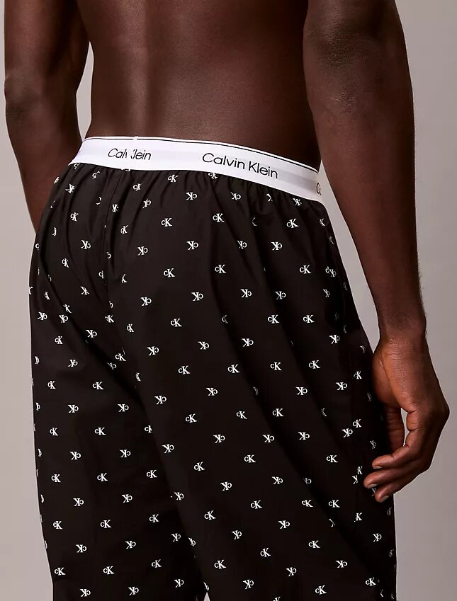 Pantalones de dormir de popelín de algodón Pantalones de dormir de popelín de algodón