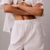 Pantalones de dormir de popelín de algodón