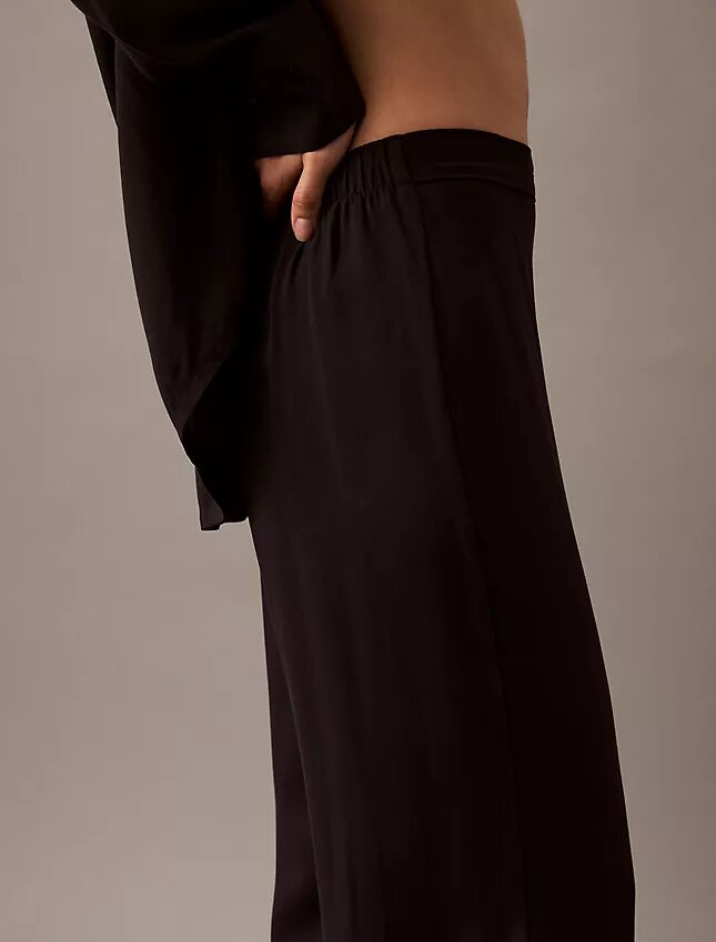 Pantalones de dormir de viscosa tejida Pantalones de dormir de viscosa tejida