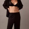 Pantalones de dormir de viscosa tejida Pantalones de dormir de viscosa tejida