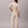 Pantalones de interlock cepillado Pantalones de interlock cepillado