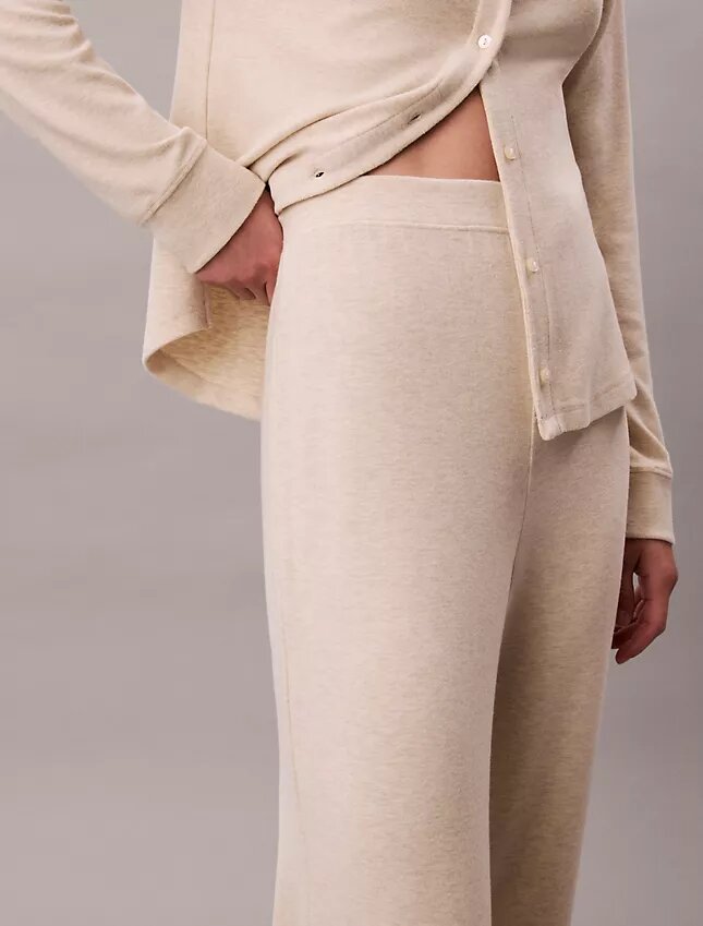 Pantalones de interlock cepillado Pantalones de interlock cepillado
