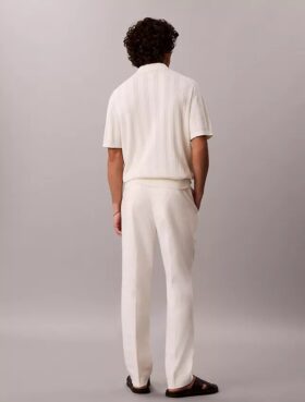 Pantalones de mezcla de lino