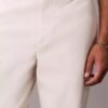Pantalones de mezcla de lino Pantalones de mezcla de lino