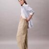 Pantalones de paracaídas de nailon arrugado Pantalones de paracaídas de nailon arrugado