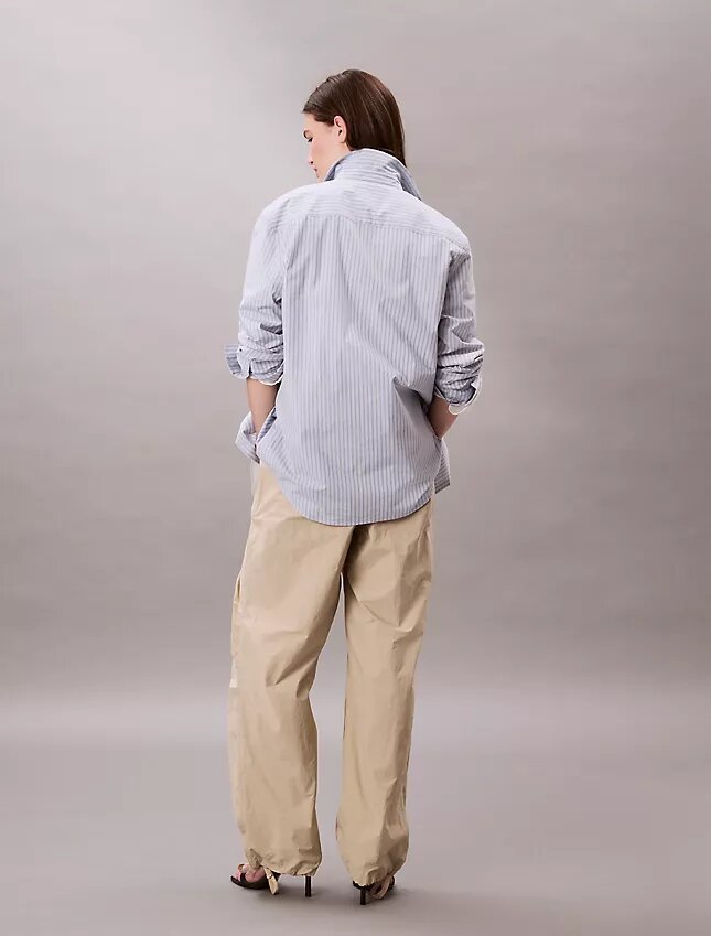 Pantalones de paracaídas de nailon arrugado Pantalones de paracaídas de nailon arrugado