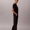 Pantalones de pierna ancha a rayas de ponte