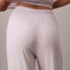 Pantalones de pierna ancha con tejido Modal elástico y punto drop