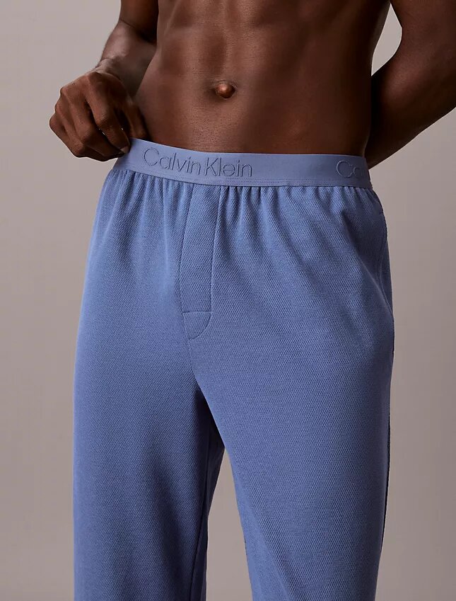 Pantalones de pijama de piqué Pantalones de pijama de piqué