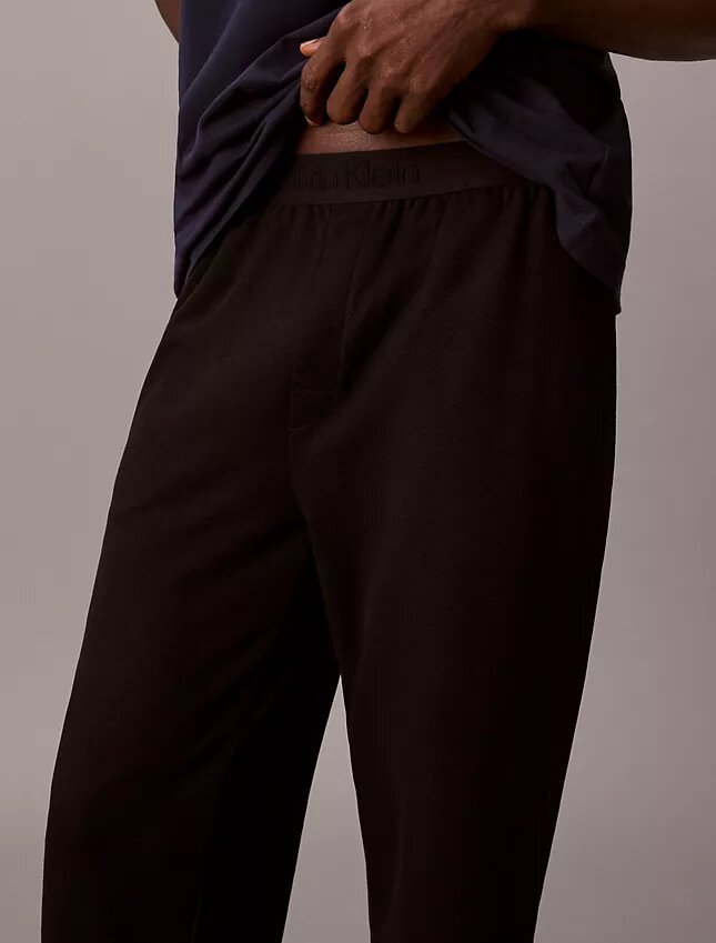 Pantalones de pijama de piqué Pantalones de pijama de piqué