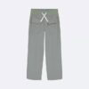 Pantalones de sarga de pierna ancha para niñas