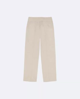 Pantalones de sarga de pierna ancha para niñas