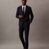 Pantalones de traje de corte ajustado Pantalones de traje de corte ajustado