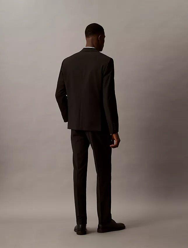 Pantalones de traje de corte ajustado Pantalones de traje de corte ajustado