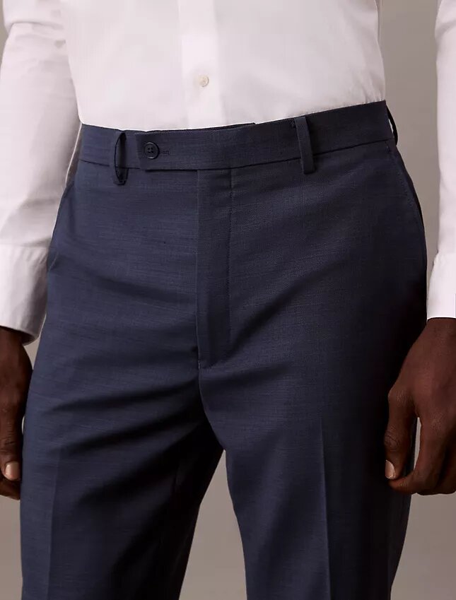 Pantalones de traje de corte ajustado Pantalones de traje de corte ajustado