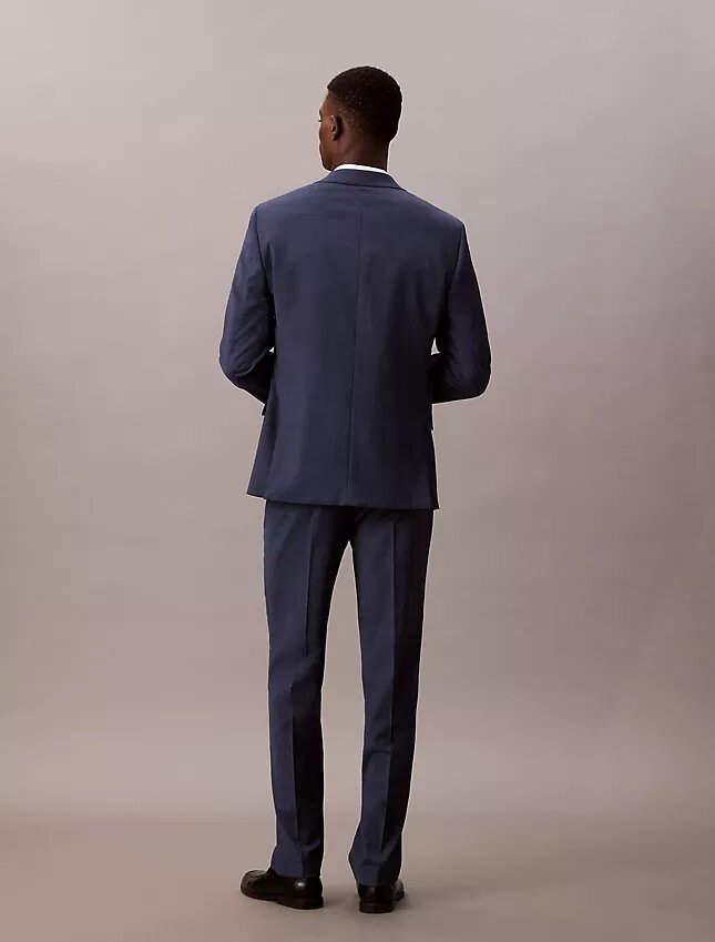 Pantalones de traje de corte ajustado Pantalones de traje de corte ajustado